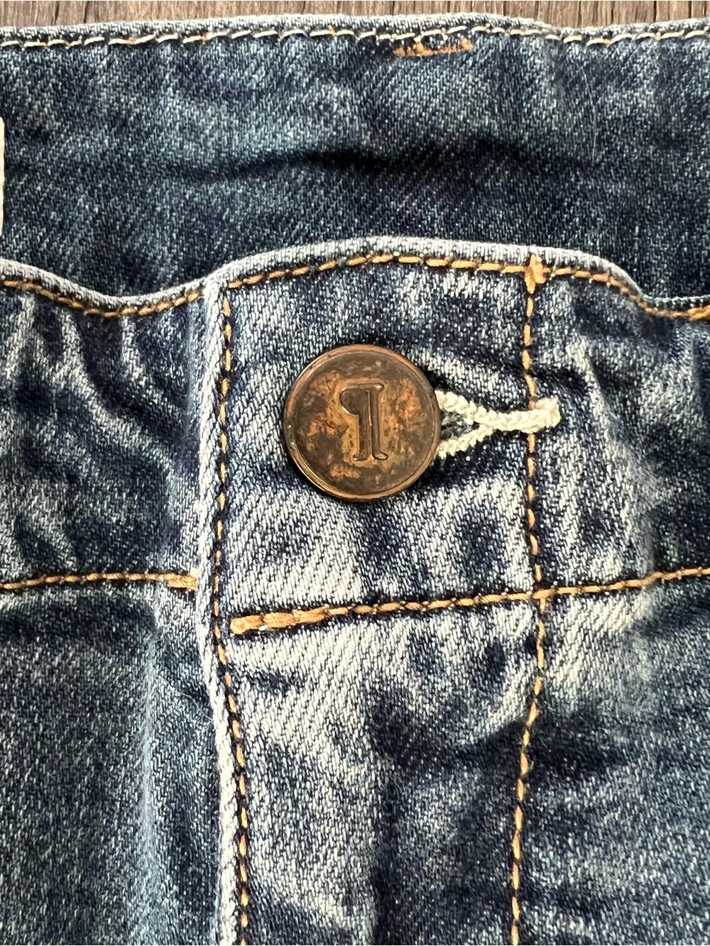 ANTHROPOLOGIE PILCRO Utility Wide Leg Cropped Denim Jeans Size 30 - Picture 9 of 12